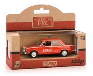 Model SAMOCHODU PRL FIGURKA AUTO Piękne Samochód PRL Fiat 125p straż Daffi