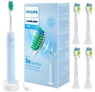 SZCZOTECZKA SONICZNA PHILIPS SONICARE NIEBIESKA + 4 KOŃCÓWKI DIAMOND CLEAN