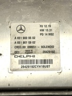 MERCEDES CLA W117 2.2CDI A klasa computer control unit of the engine ECU A6519009502