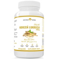 KORZEŃ LUKRECJI EKSTARKT 250mg GLICYZYRYNA WEGE 60