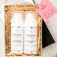 Charmine Rose Darčeková sada DERMO CARE Krém s ektoínom+Peeling Probiotic