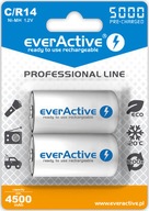 Akumulatorki everActive R14/C Ni-MH 5000 mAh ready