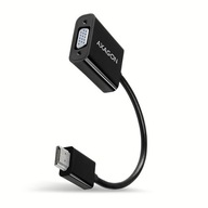 Axagon RVH-VGN kabelový adaptér 0,17 m HDMI typu A (Standard) VGA (D-Sub) černý