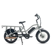 Elektrický bicykel Transer JOBOBIKE cargo sivý