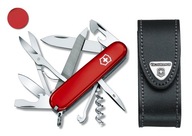 Victorinox 1.3743, scyzoryk Mountaineer + etui skórzane 4.0520.3, 91 mm