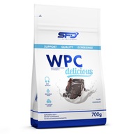 SFD WPC DELICIOUS 700g BIAŁKO KONCENTRAT WHEY PROTEIN MIĘŚNIE REGENERACJA