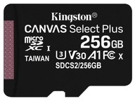 Karta Pamięci KINGSTON Canvas microSDXC 256GB