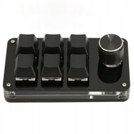 6-klávesová mini klávesnica s DIY USB gombíkom