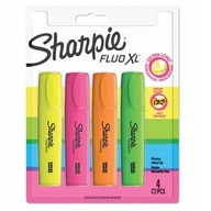 Sharpie marker Zvýrazňovač set 4 farby FLUO XL