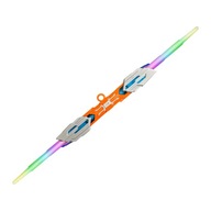 LED svetelný meč Ľahký o 360 stupňov otočné časti kostýmu prst oranžový