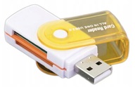 CZYTNIK KART PAMIĘCI USB 2.0 MICRO SD SDHC SDXC MS DUO PRO M2 MULTICZYTNIK