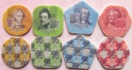 Naddniestrze 2014 -zestaw monet 1+3+5+10 rubli UNC