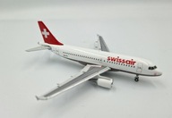 Model lietadla Airbus A319 Swissair 1:400 GEMINI
