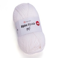 Włóczka YarnArt ALPINE ALPACA NEW 150g/120m gruba wełna alpaka 1440