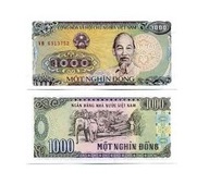 VIETNAMSKÁ BANKOVKA 1000 DONG 1988 UNC