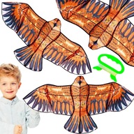 MEGA PAPÍRSÁRKÁNY SAS ERŐS NAGY HATALMAS MADÁR XXL 130 CM MADÁRRIASZTÓ