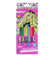 Ceruzkové pastelky 12k trojuholníkové Barbie Majewski