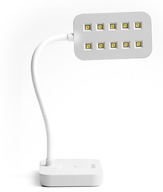Semilac Kosmetyczna Punktowa Lampa do Hybryd Paznokci UV/LED Biała 12 W
