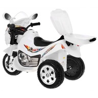 Motorek Trójkołowy BJX-088 elektryczny dla najmłodszych Biały +