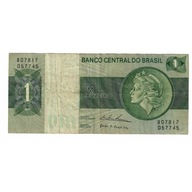 Banknot, Brazylia, 1 Cruzeiro, Undated (1975), KM: