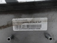 SKODA SCALA 657 19-23 bumper front + support WERSJA below washers 657807221