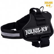 POSTROJ Julius-K9 veľkosť 2/L–XL: 71–96 cm, ČIERNY