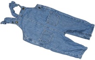 MARKS & SPENCER SPODNIE OGRODNICZKI JEANS 6-9m 74