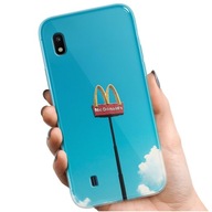 ETUI CASE SILIKONOWE OBUDOWA PLECKI NA TELEFON DO SAMSUNG GALAXY A10 WZORY