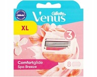 8X WKŁADY OSTRZA DO MASZYNEK GILLETTE VENUS COMFORTGLIDE SPA BREEZE NOWE