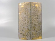 Váza Rosenthal dizajn Zlatý oheň Goldfeuer abstrakcie zlato
