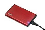 KIESZEŃ OBUDOWA NA DYSK SSD HDD 2.5'' IBOX HD-05 USB 3.1 Czerwona