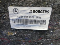 MERCEDES C KLASA W204 COUPE side upholstery boot left rear part
