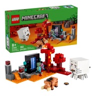 LEGO Minecraft - Zasadzka w portalu do Netheru (21255)