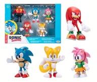 SONIC Sada figúrok 5ks Figúrka 6cm