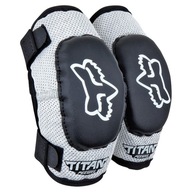 OCHRANIACZ ŁOKCI FOX KIDS PEEWEE TITAN GUARD BLACK/SILVER OS (OS)