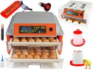 AUTOMATA INKUBÁTOR DINO PLUSZ AKÁR 92 TOJÁS NAGY HATÉKONYSÁG + GÖRGŐS TÁLCA