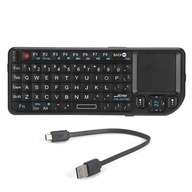 MINI KLAWIATURA BEZPRZEWODOWA 3W1 TOUCHPAD