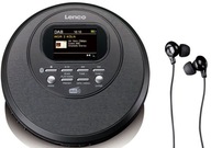 Discman Lenco CD-500 CD MP3 ESP RDS DAB+ RADIO LCD FAREBNÁ DISPLEJ