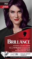 Schwarzkopf Brillance farba ciemny ametyst 703