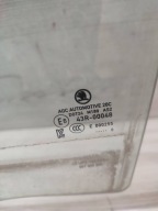 Skoda Scala 2020 rear part side left window door tylnych