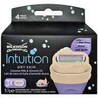 3 x Wkłady Ostrza Wilkinson Intuition Dry Skin Oryginalne