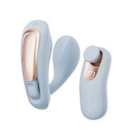 Qingnan No.6 Wireless Control Wearable Vibrator Blue