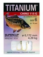 Titanium Chinu Gold Nr10/0.12mm Robinson Haczyki