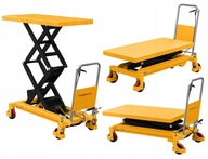 Wózek Platformowy stołowy nożycowy stół podnośny masztowy 1500mm 800kg