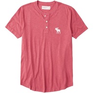 ABERCROMBIE Hollister T-Shirt Koszulka Henley L