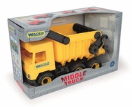 Wywrotka żółta 38 cm Middle Truck w kartonie