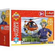 Puzzle Požiarnik Sam Fireman 20 MiniMaxi Trefl 21112 dielikov.