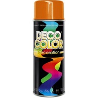 DECO COLOR farba spray 400ml POMARAŃCZOWY RAL 2004