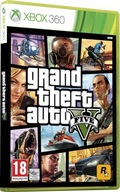 XBOX 360 GTA V GRAND THEFT AUTO PL / AKCIA