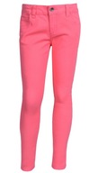 Ružové džínsové dievčenské nohavice/rúrky Denim Co